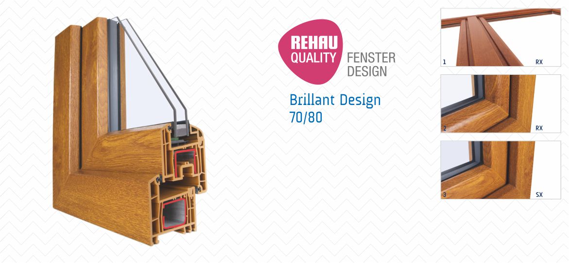 finestra rehau brillant design 70 80
